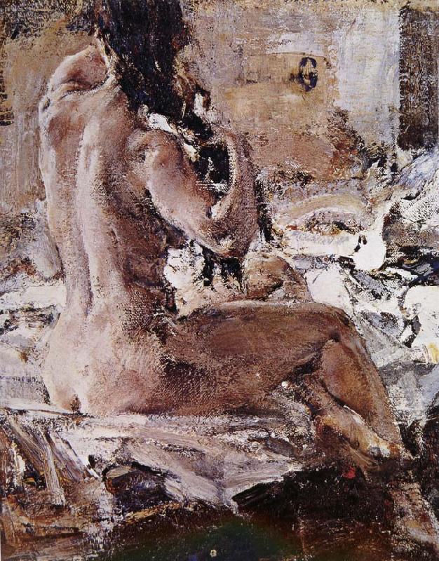 Nikolay Fechin Back Nude oil painting picture